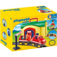 Playmobil 6783 Залізнична станція у валізці - ігровий набір Плеймобіл