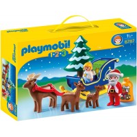 Playmobil 6787 Санта-Клаус на санках з оленями - ігровий набір Плеймобіл