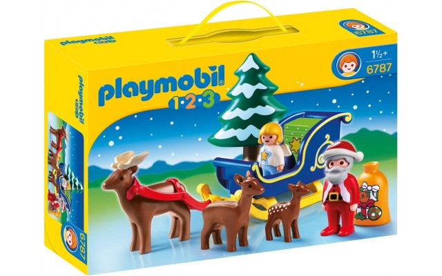 Playmobil 6787 Санта-Клаус на санках з оленями - ігровий набір Плеймобіл