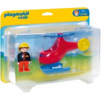 Playmobil 6789 - Пожежний вертоліт - іграшка Плеймобіл 1.2.3