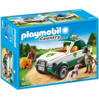 Playmobil 6812 Лесничий на пикапе с собакой - игровой набор Плеймобил