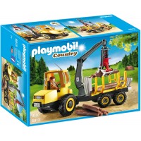 Playmobil 6813 Лесовоз с манипулятором - машинка Плеймобил