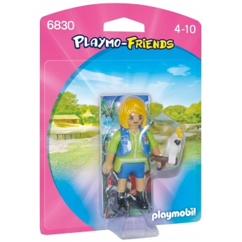Playmobil 6830 Дрессировщик с попугаем какаду - фигурка Плеймобил