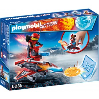 Playmobil 6835 Вогняний робот з метальником дисків - іграшка Плеймобіл