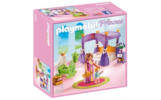 Playmobil 6851 - Опочивальня принцеси з колискою - ігровий набір Плеймобіл Princess