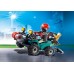 Playmobil 6879 - Грабитель с добычей на квадроцикле - игровой набор Плеймобил City Action title=