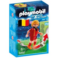 Playmobil 6897 Футболіст збірної Бельгії - фігурка Плеймобіл