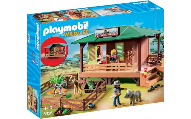 Playmobil 6936 Центр допомоги диким тваринам в Африці - ігровий набір Плеймобіл