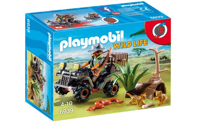 Playmobil 6939 Браконьер на квадроцикле - игровой набор Плеймобил