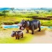 Playmobil 6945 - Бегемот з дитинчам - фігурки Плеймобіл Wild Life title=