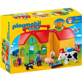 Playmobil 6962 Ферма в переносному кейсі - ігровий набір Плеймобіл