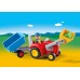 Playmobil 6964 - Трактор с трейлером - игрушка Плеймобил 1.2.3 title=