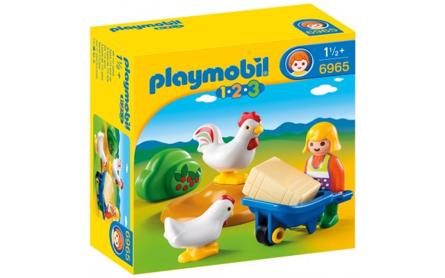 Playmobil 6965 Дружина фермера з курми - ігровий набір Плеймобіл