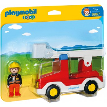 Playmobil 6967 - Пожарная машина - машинка Плеймобил 1.2.3