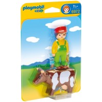 Playmobil 6972 Фермер з коровою - фігурки Плеймобіл