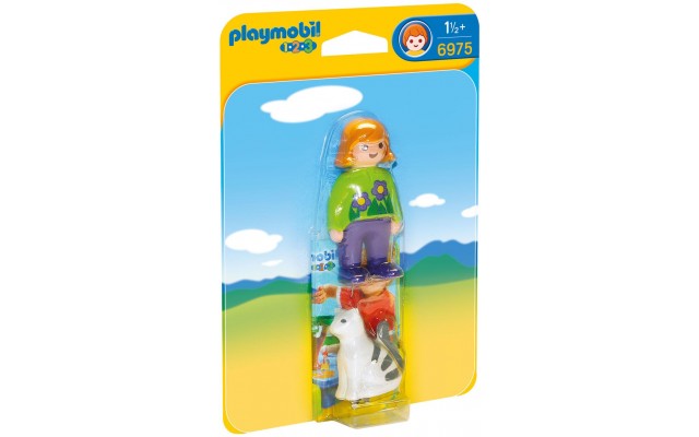 Playmobil 6975 Дівчинка з кішкою - фігурки Плеймобіл