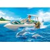 Playmobil 6981 Моторная лодка с дайвером - игрушка Плеймобил title=