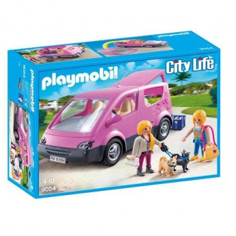 Playmobil 9054 Рожевий мінівен - машинка Плеймобіл