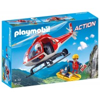 Playmobil 9127 Горноспасательный вертолёт - игрушка Плеймобил