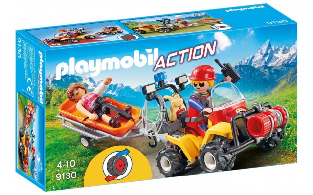 Playmobil 9130 Квадроцикл гірського рятувальника - іграшка Плеймобіл