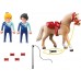 Игровой набор Playmobil Вольтижировка для прыжков, с лошадкой и фигурками (6933) title=