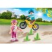 Набір фігурок Playmobil Діти на велосипеді і роликах (70061) title=