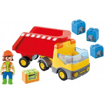 Машинка Playmobil Самоскид з водієм і аксес. (70126)