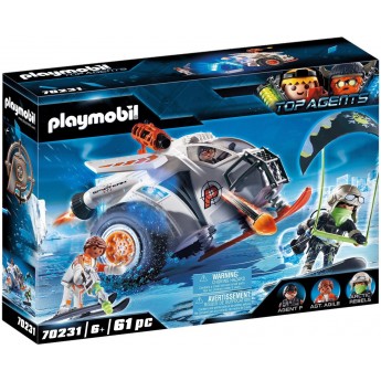 Ігровий набір Playmobil Top Agents Шпигунський снігокат (70231)