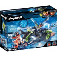 Игровой набор Playmobil Top Agents Ледяной мотоцикл арктических повстанцев (70232)