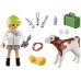 Набор фигурок Playmobil Ветеринар с теленком (70252) title=