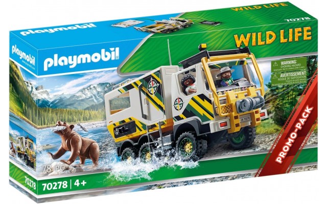 Машинка Playmobil Экспедиционный грузовик (70278)