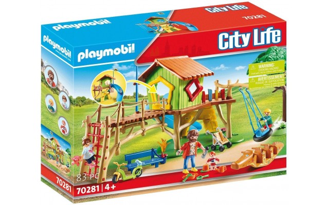 Игровой набор Playmobil Приключенческая площадка с фигурками и аксесс. (70281)