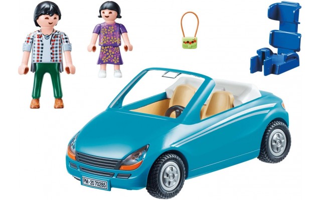 Игровой набор Playmobil Семья на автомобиле (70285)