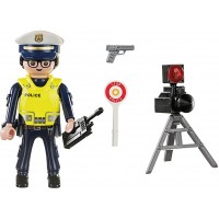 Набор Playmobil Полицейский с измерителем скорости (70305)