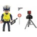 Набір Playmobil Поліцейський з вимірювачем швидкості (70305) title=