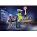 Набір Playmobil Поліцейський з вимірювачем швидкості (70305) title=