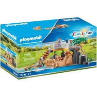 Игровой набор Playmobil Вольер со львами (70343)
