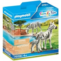 Набір фігурок Playmobil Зебри з дитинчатком (70356)