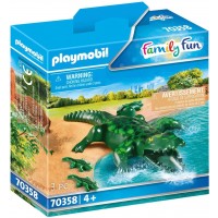 Набор фигурок Playmobil Аллигатор с детёнышем (70358)