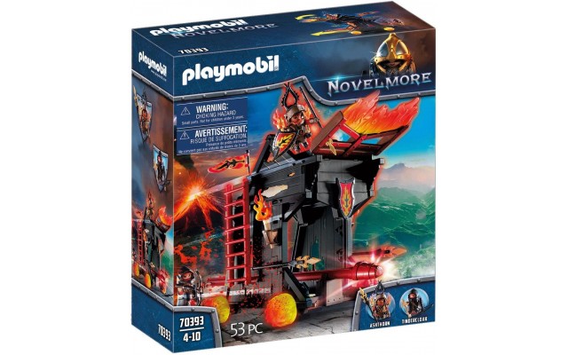 Ігровий набір Playmobil Вогняний таран Burnham Raiders (70393)