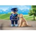 Набор фигурок Playmobil Полицейский с собакой (70408) title=