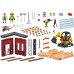 Игровой набор Playmobil Мини-экскаватор со строительной секцией (70443) title=