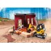 Игровой набор Playmobil Мини-экскаватор со строительной секцией (70443) title=