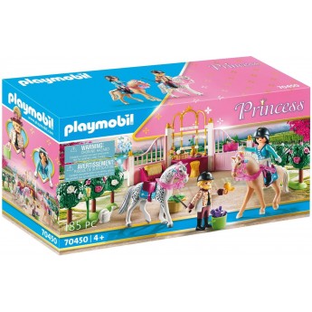 Ігровий набір Playmobil Princess Уроки верхової їзди (70450)