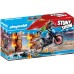 Игровой набор Playmobil Stunt Show Мотокросс с огненной стеной (70553) title=