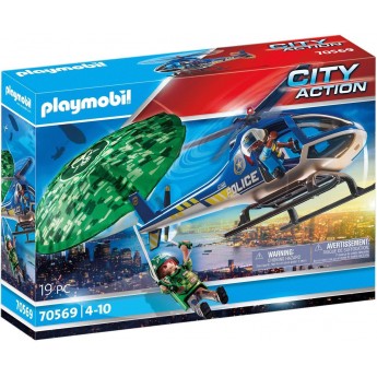 Ігровий набір Playmobil Поліцейський пошуковий вертоліт з фігурками (70569)