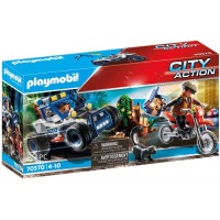 Игровой набор Playmobil Полицейский внедорожник с похитителем драгоценностей (70570)