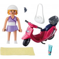 Фигурка Playmobil Посетитель пляжа со скутером (9084)
