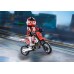 Игровой набор Playmobil Мотогонщик с мотоциклом (9357) title=