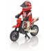 Игровой набор Playmobil Мотогонщик с мотоциклом (9357) title=